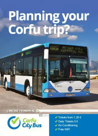 Corfu City Bus – Blue Line Public Transport