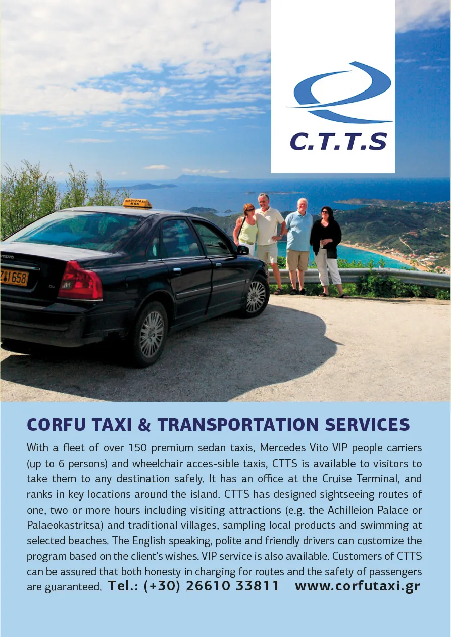 Corfu Taxi & Transportation Services