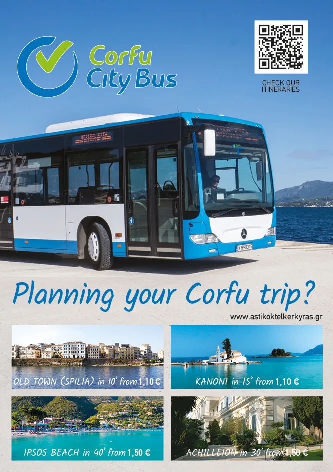 Corfu City Bus – Blue Line Public Transport